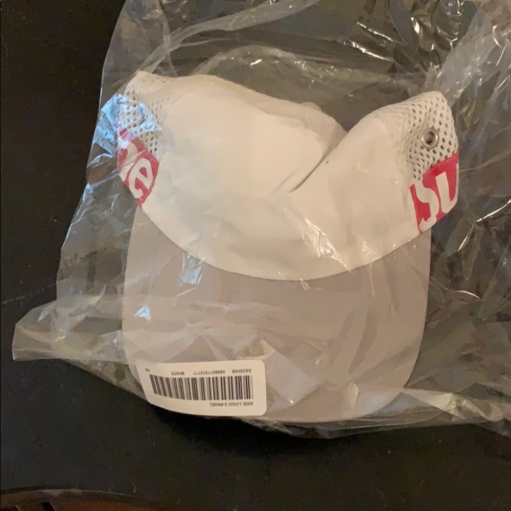 Supreme side logo 5 panel hat